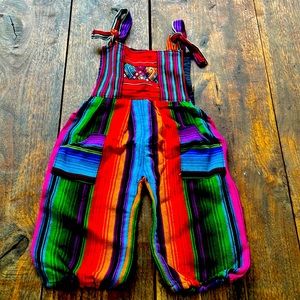 baby girl, Mexican style jumpsuit. 18-24 months.